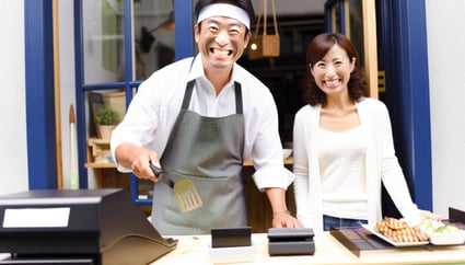 出店費用を抑えて飲食店を開く