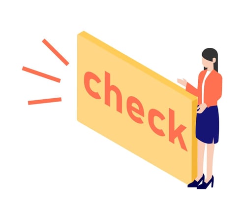 チェック