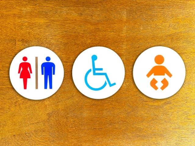 トイレのマーク