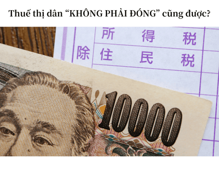 THuế thị dân không phải đóng cũng được