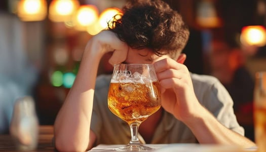 a person who does not like drinking