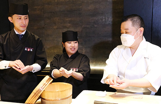 寿司職人コース　前期（1カ月目）