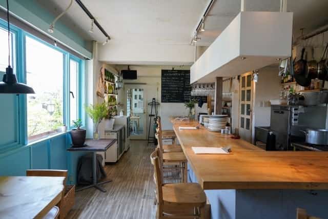 レストランの内装画像