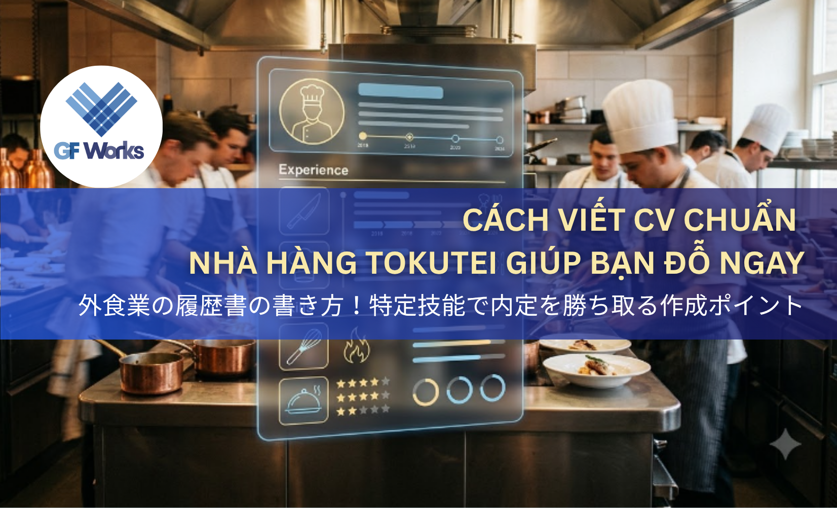 cách viết CV chuẩn nhà hàng
