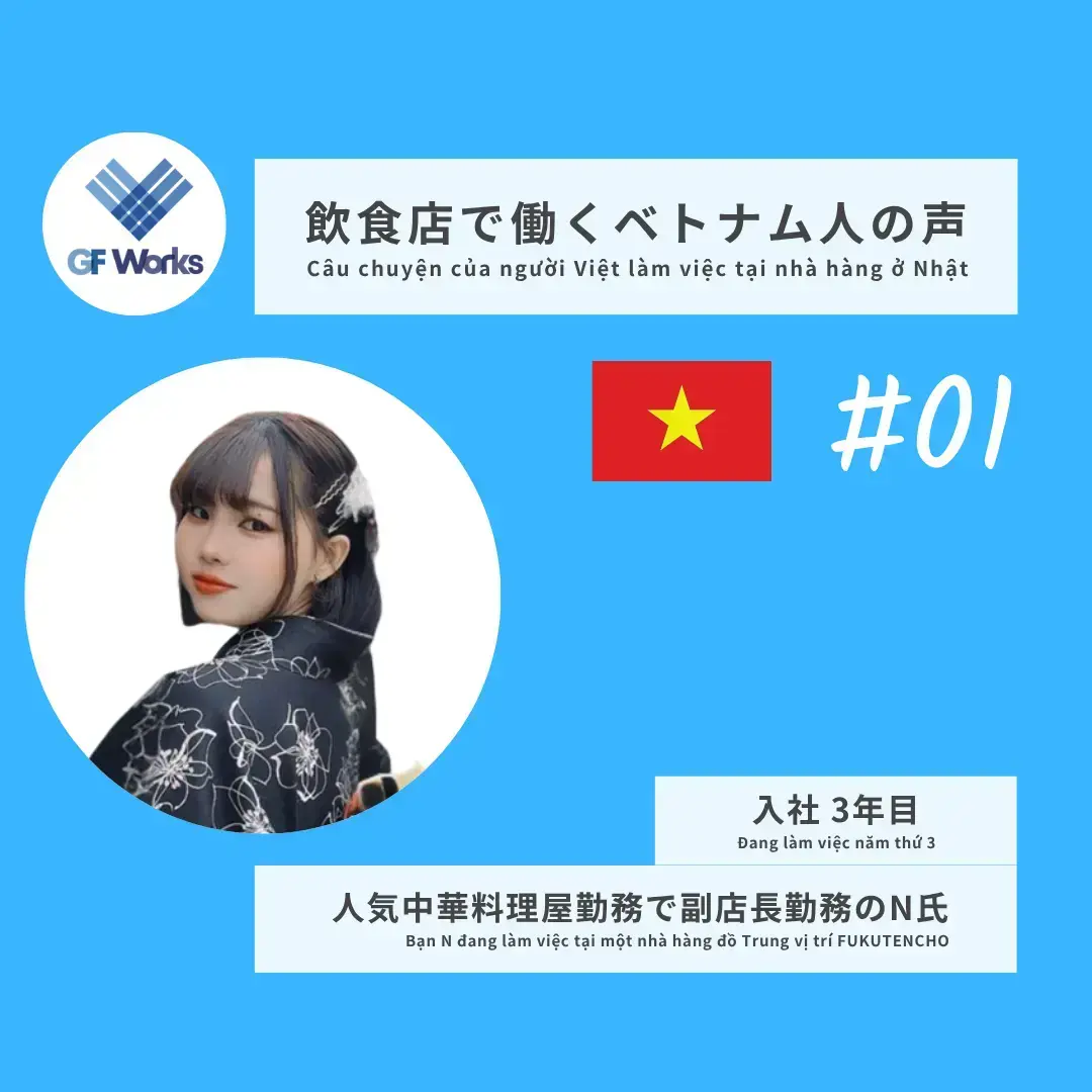 #01 【副店長になるまでの道のり】Hành trình đến Fukutencho