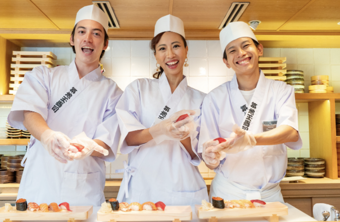 寿司にぎり体験 浅草道場